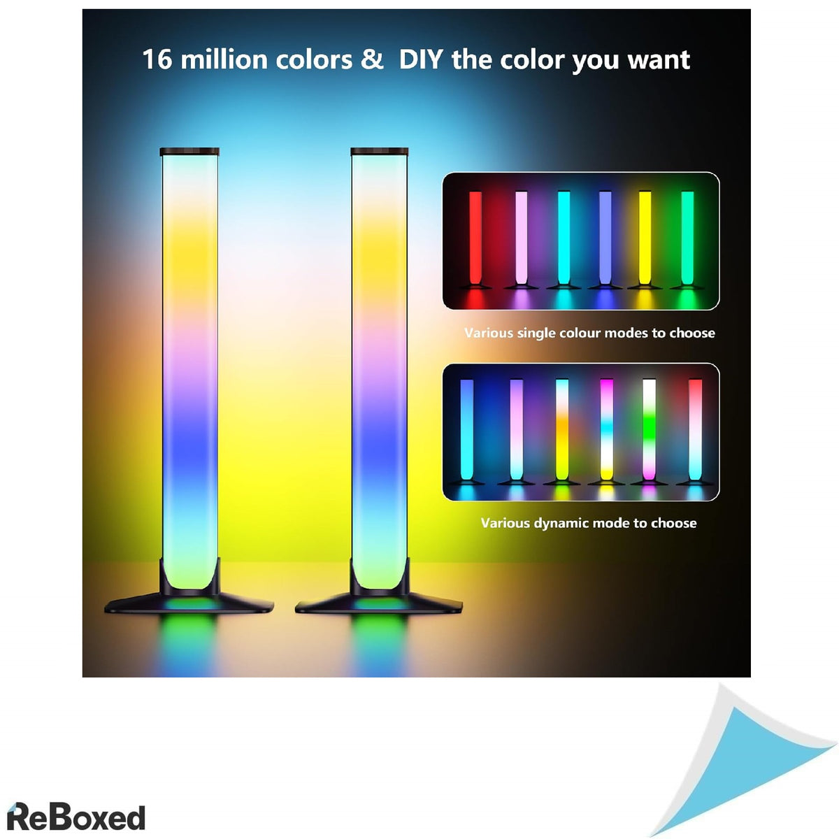 Set 2 Bare LED RGB Smart – Iluminare Ambientala cu Control prin Bluetooth si Sincronizare Muzica
