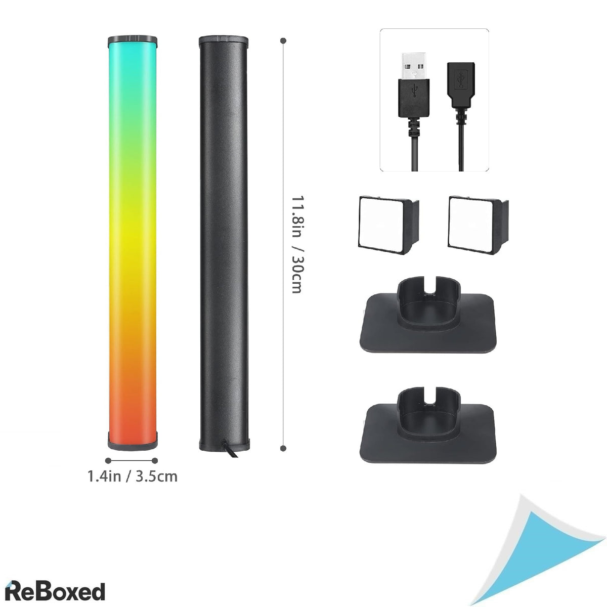 Set 2 Bare LED RGB Smart – Iluminare Ambientala cu Control prin Bluetooth si Sincronizare Muzica