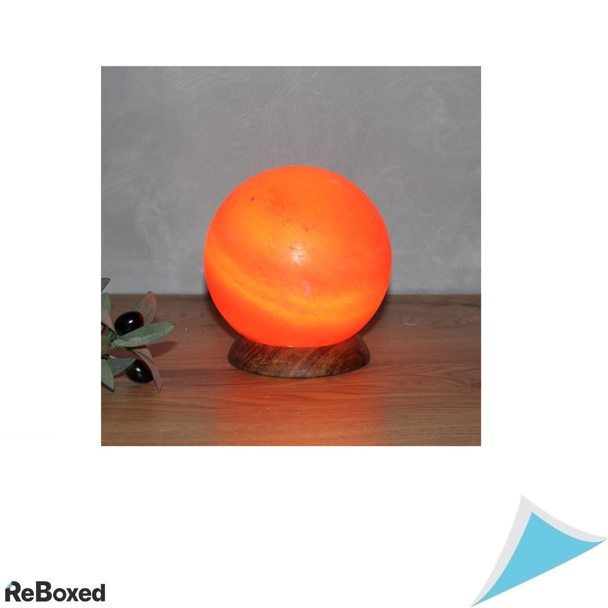 Lampa din Sare de Himalaya in forma de planeta – 3 kg – Cu cablu si bec – Clasa energetica E