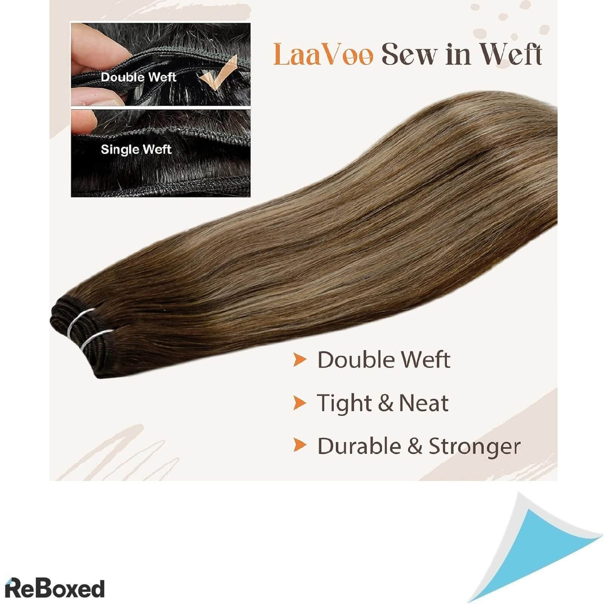 LaaVoo Extenstii de par Sew in Weft 40cm
