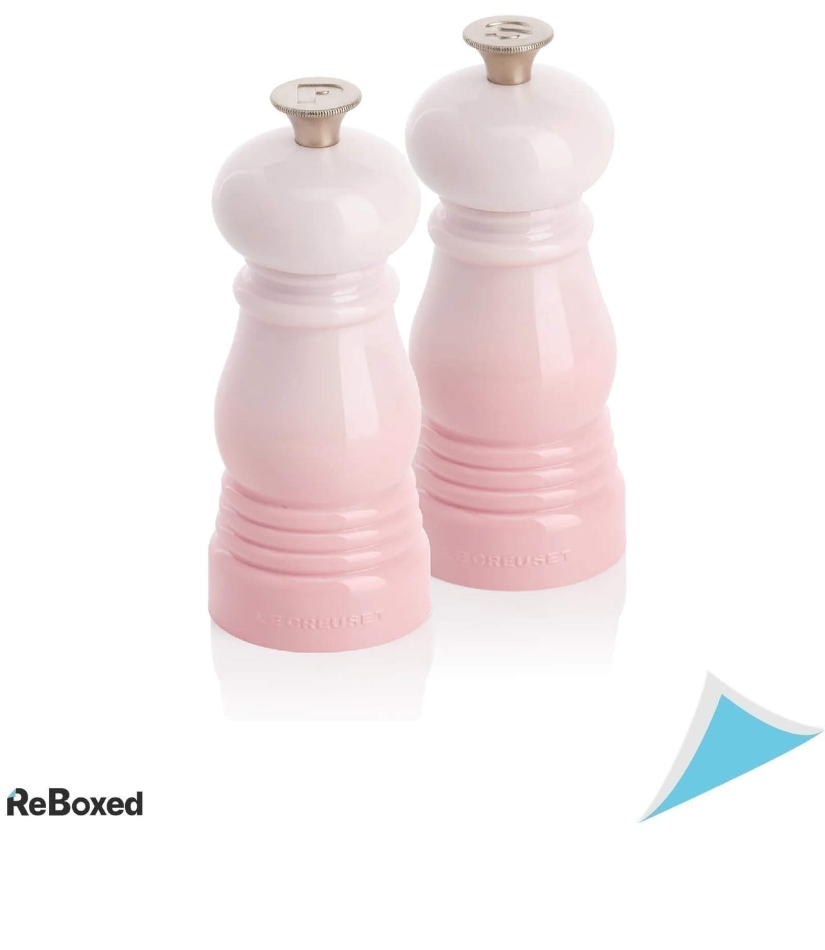 Le Creuset Rasnite pentru Sare si Piper 11 cm Shell Pink