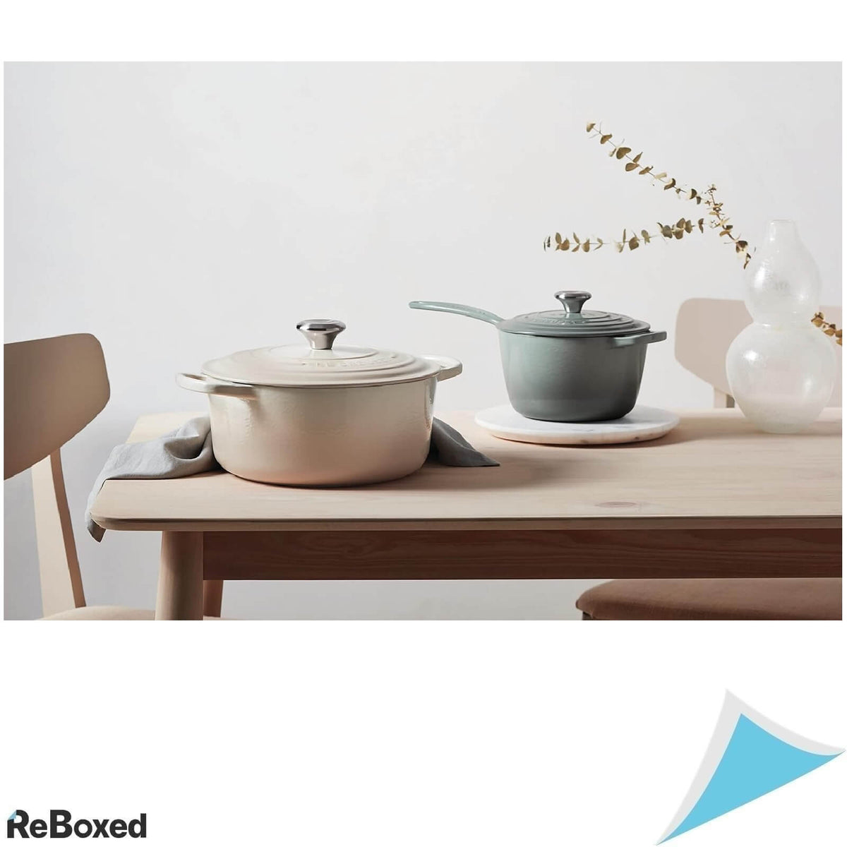 Le Creuset Signature Oala Olandeza 6.7L Meringue 28 cm