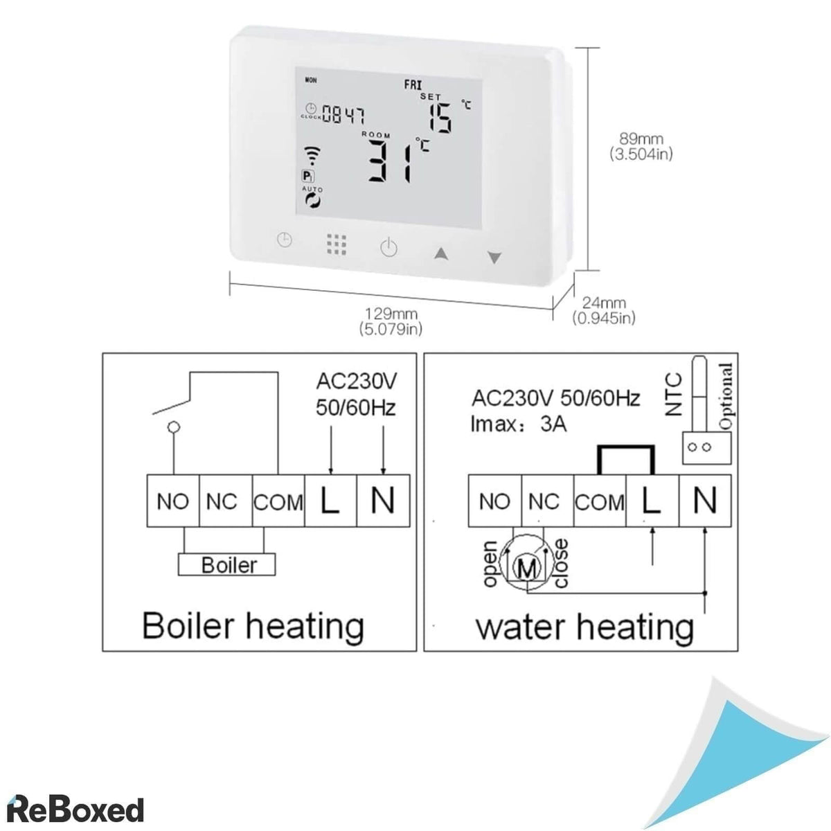 Ledlux LL0253 Termostat Digital Inteligent WiFi