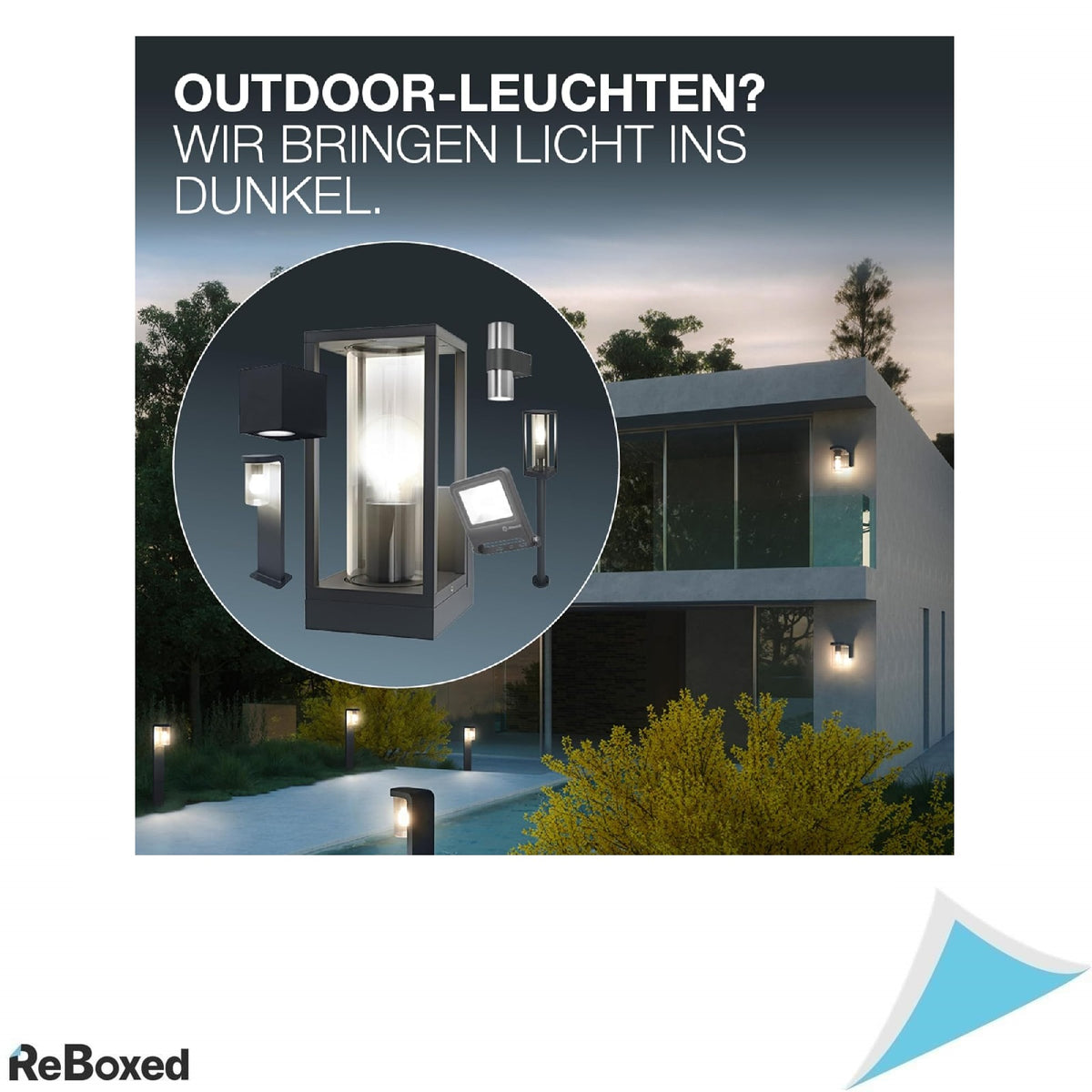 Aplica de exterior cu senzor de miscare LEDVANCE Endura Classic EBRO