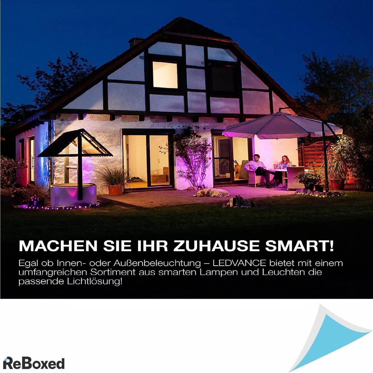 LEDVANCE Smart+ Outdoor Lampa de Perete Inteligenta Bluetooth RGB IP44