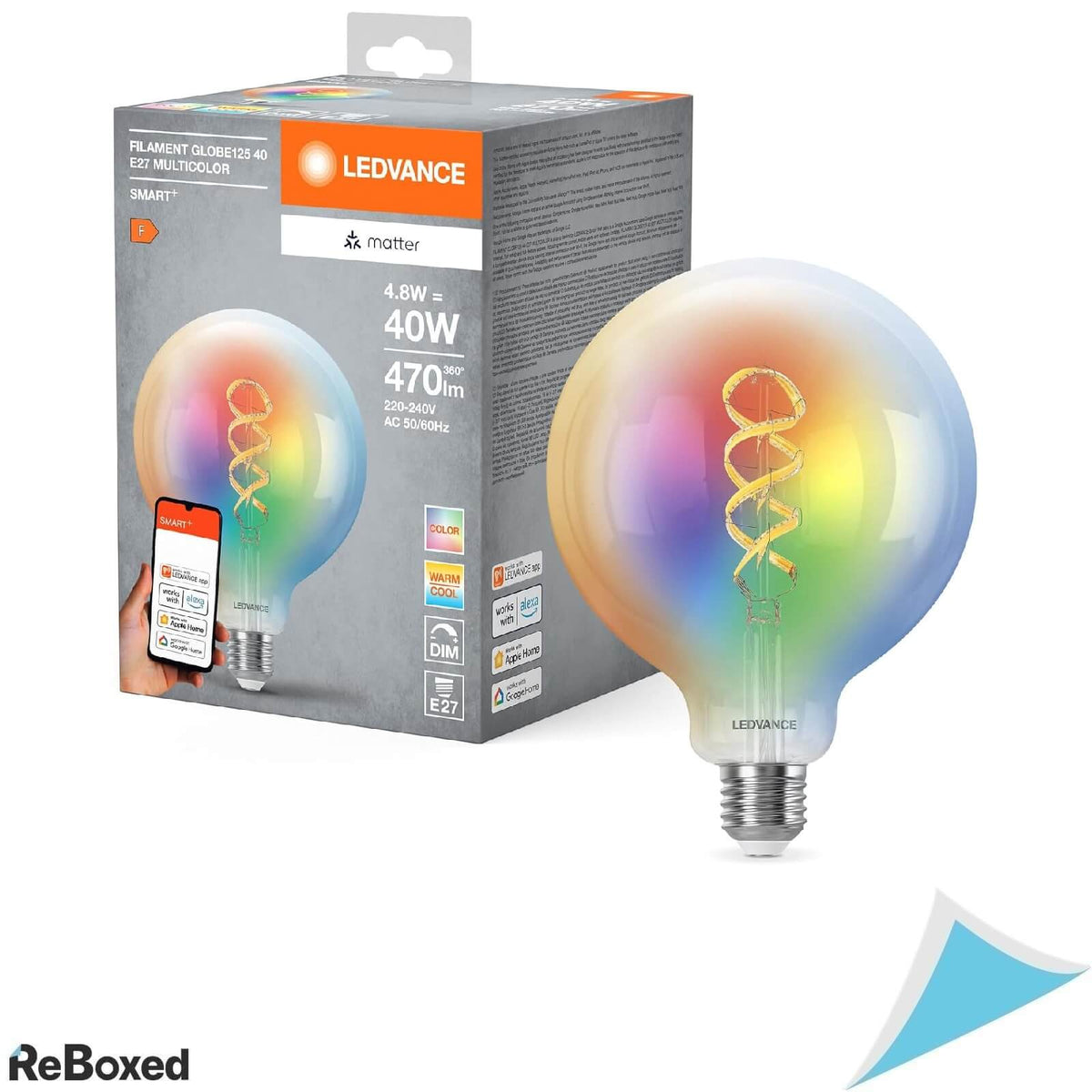 Ledvance Smart + Matter Bec LED E27 4.8W