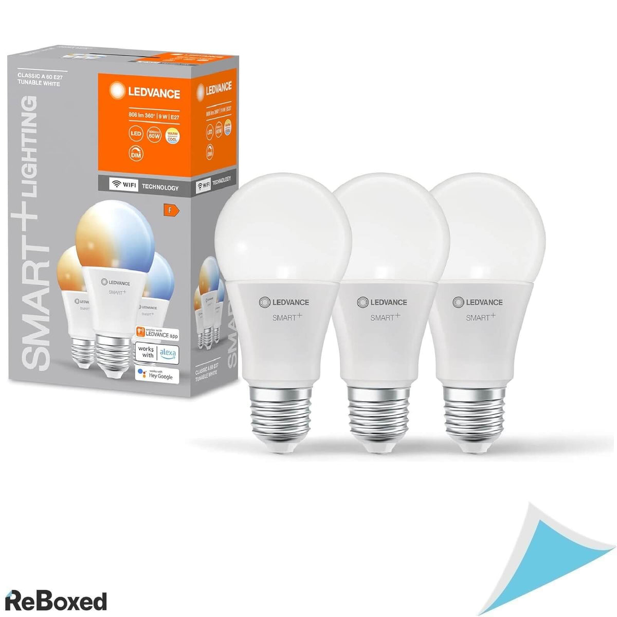 Ledvance Smart WiFi LED 3 Becuri Inteligente 9W 806lm