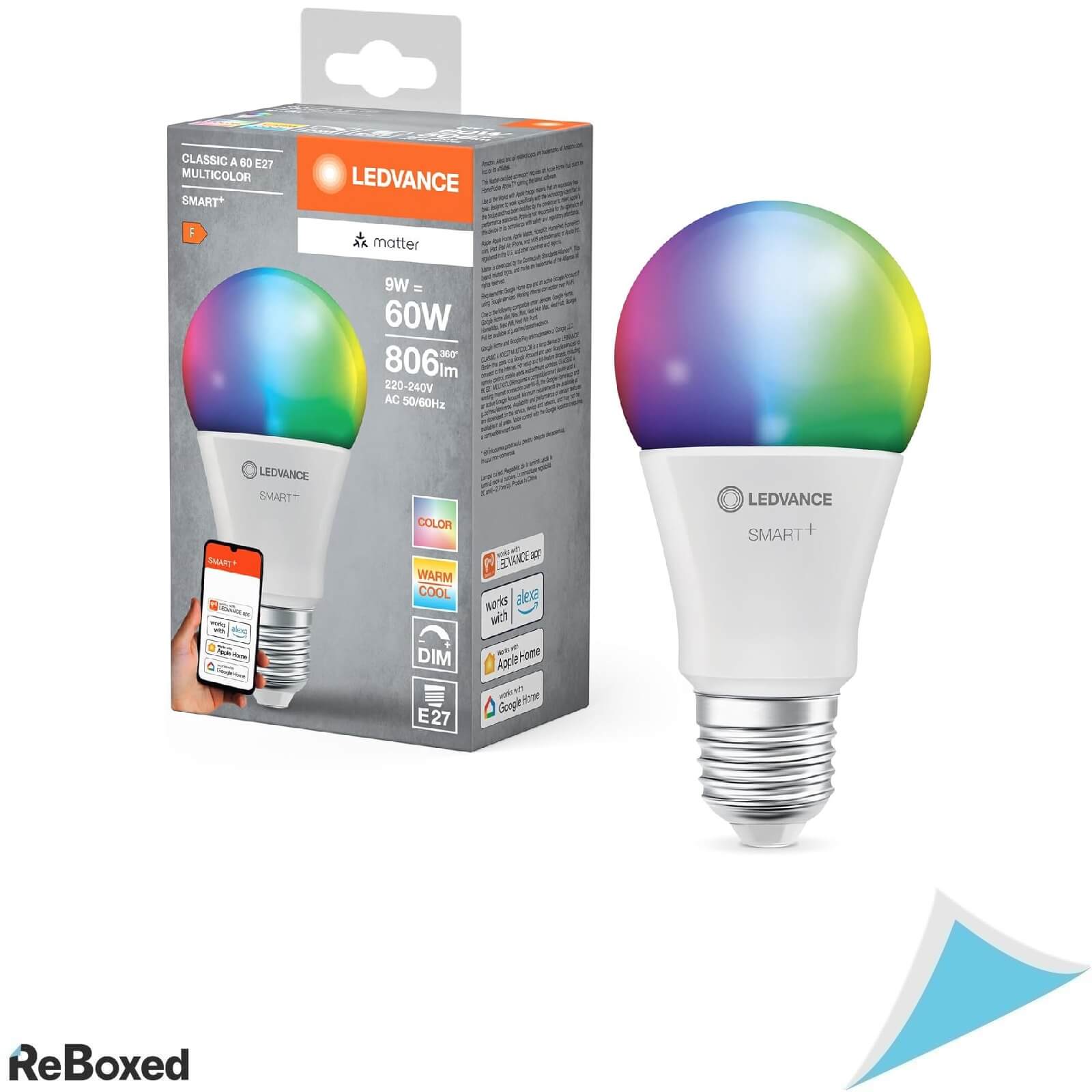 Ledvance Smart+ Bec Inteligent LED A60 E27 9W