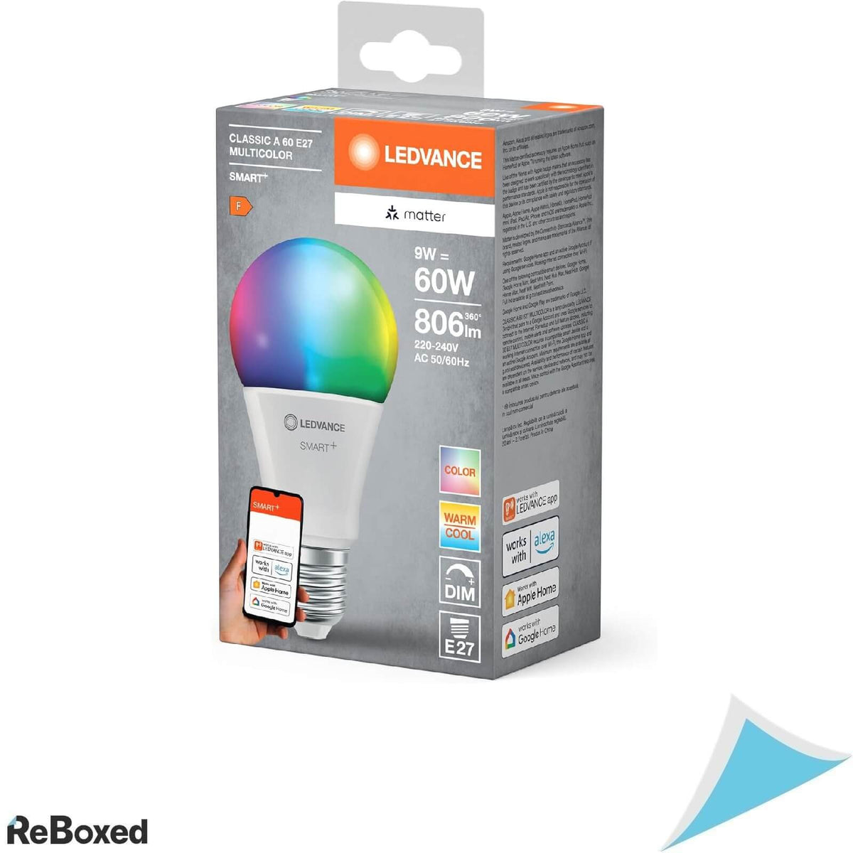 Ledvance Smart+ Bec Inteligent LED A60 E27 9W