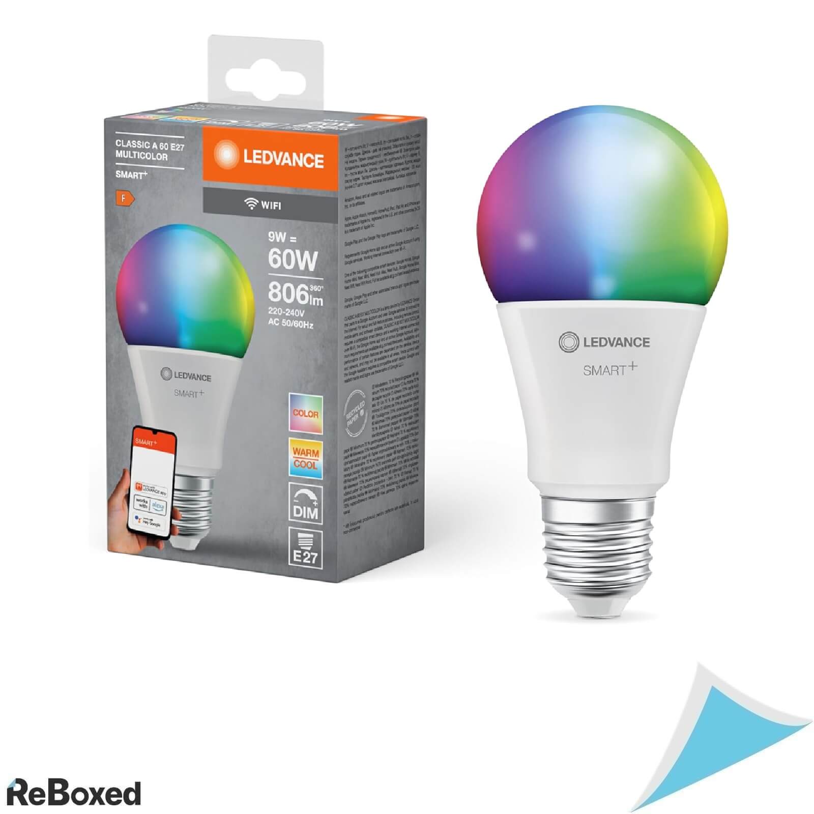 LEDVANCE Smart+ Bec LED E27 WiFi 9W 806lm
