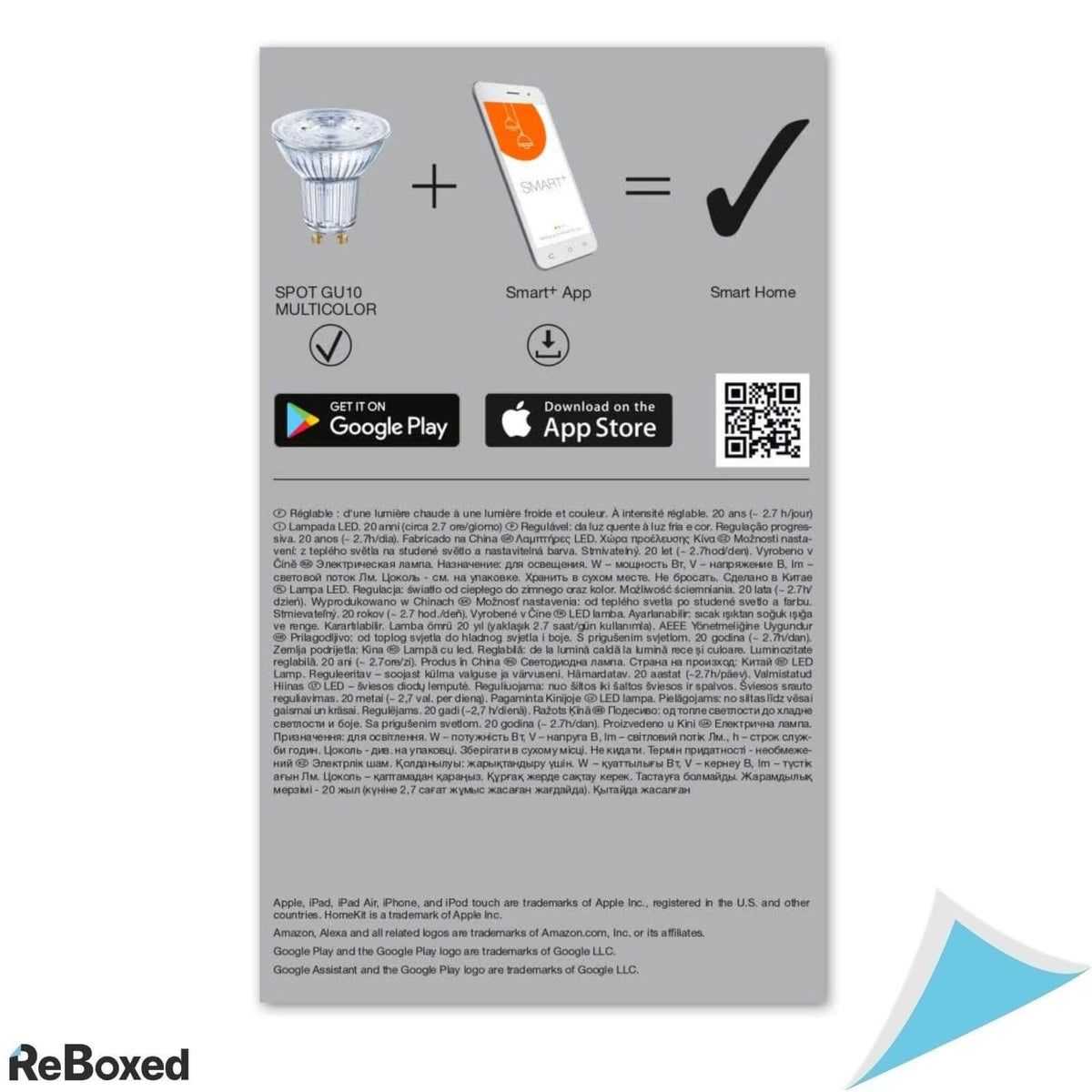 Ledvance Smart+ Set 3 Becuri LED GU10 5W 350lm RGB