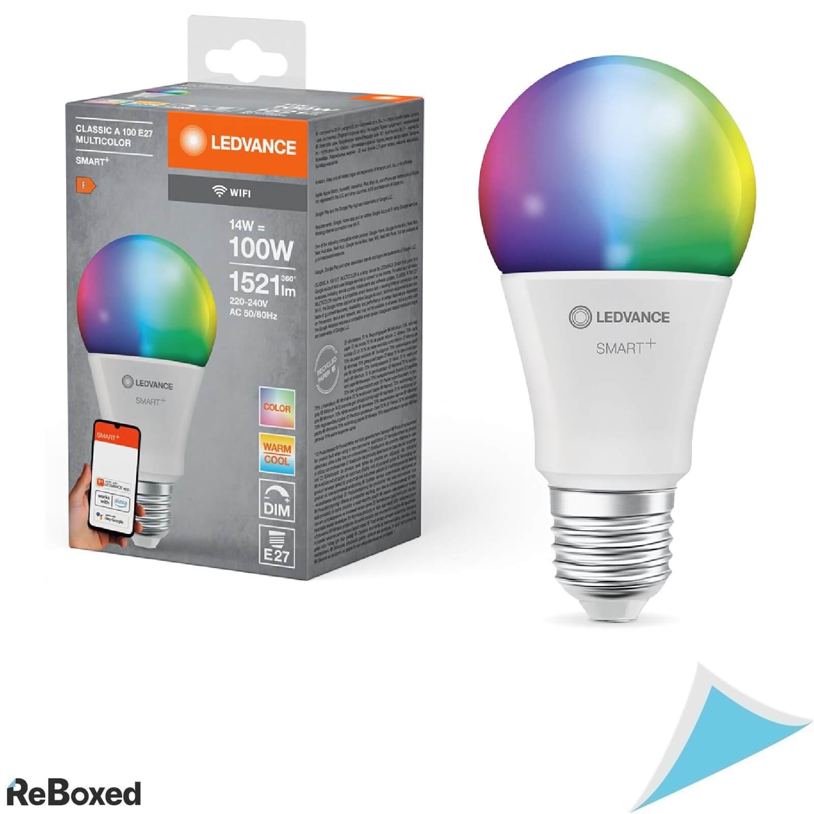 Ledvance Smart+ WiFi Classic Bec LED E27 RGBW 1521lm