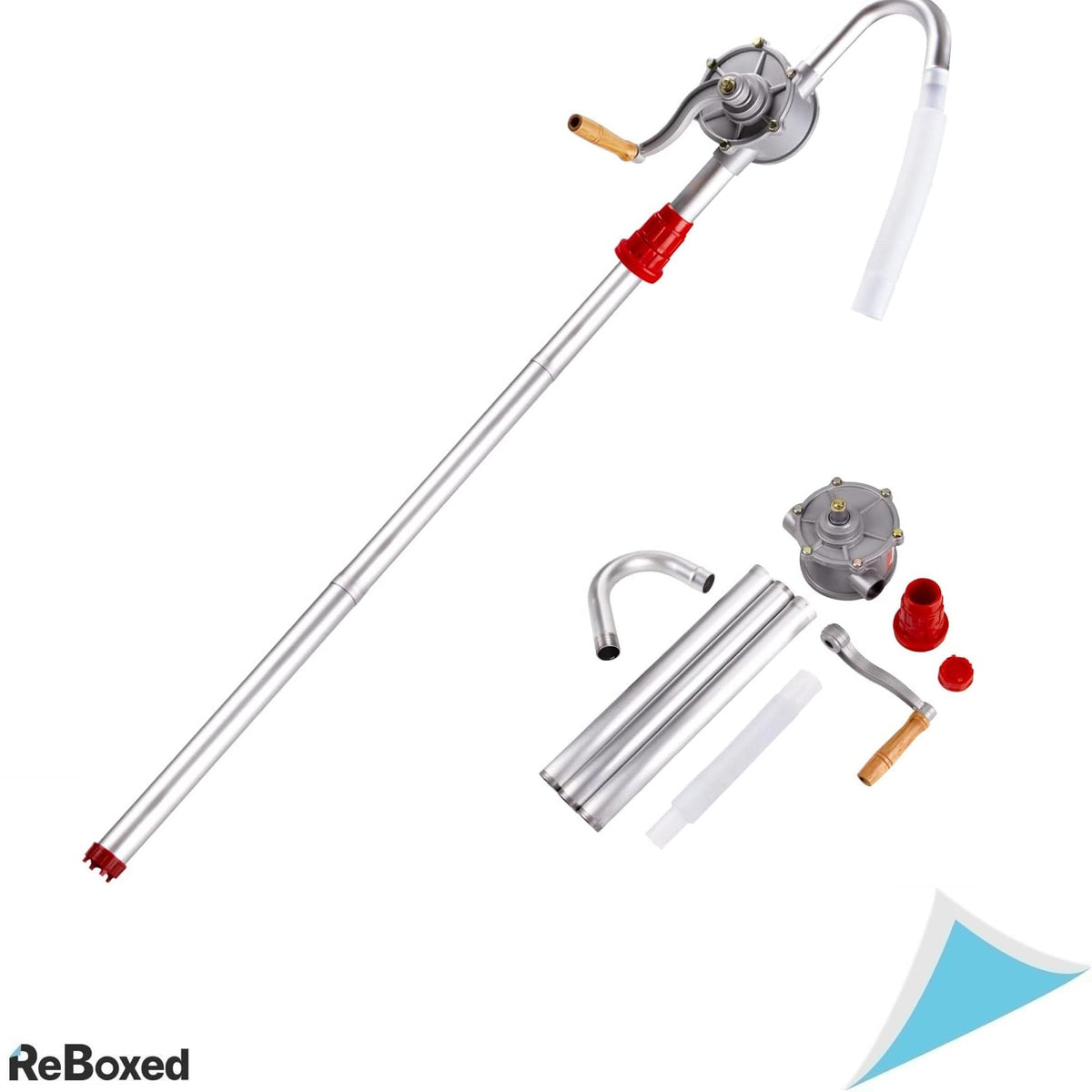 LEMOTO – Pompa manuala rotativa din aliaj de aluminiu