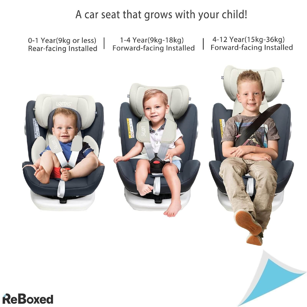 Lettas 916 Scaun Auto Unisex 36kg 12 Ani ISOFIX ECE R44/04