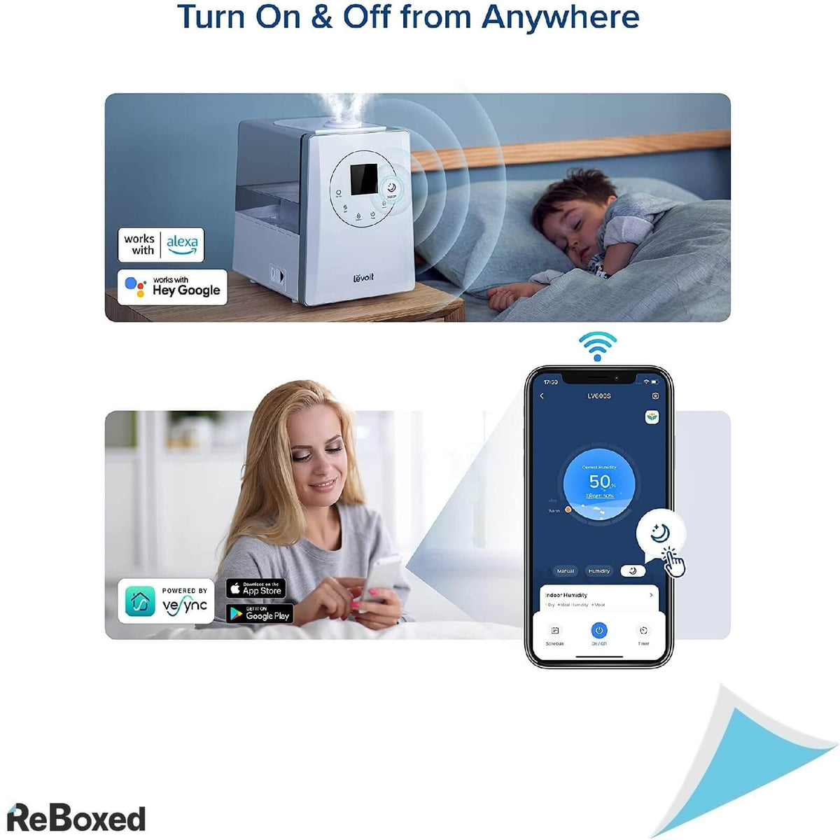 Levoit LV600S Smart Umidificator 6L
