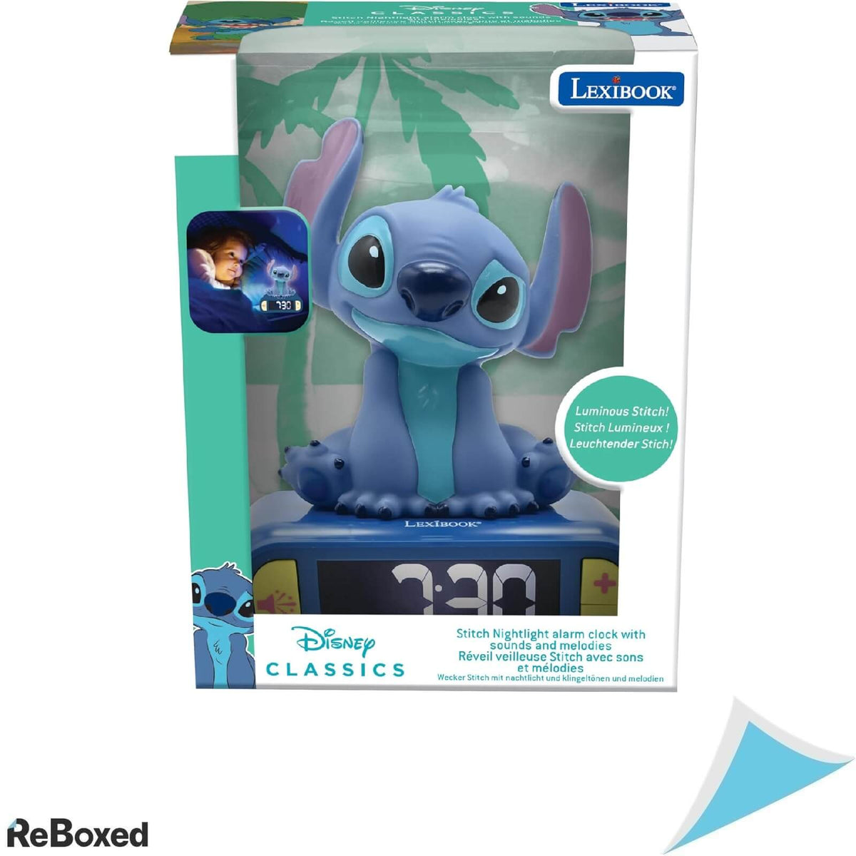 Lexibook RL800D Ceas Disney Stitch LCD