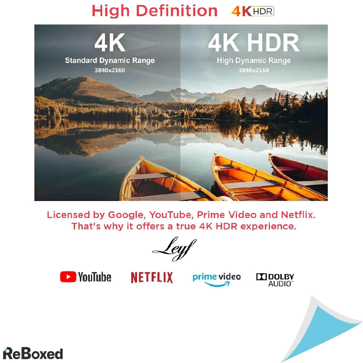 Leyf Wzone 4K UHD Android TV Box Original HDMI