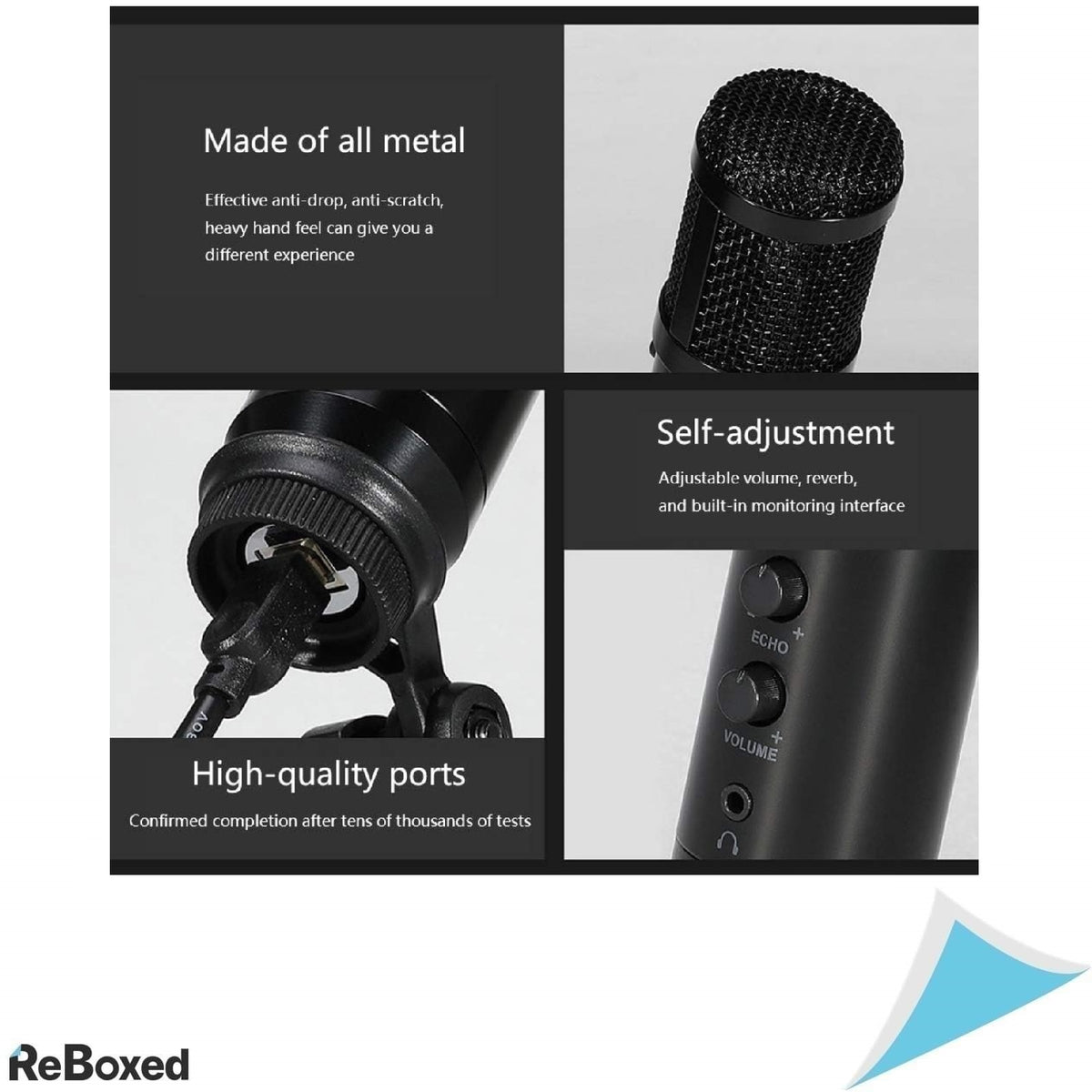 Liebewh Microfon cu Condensator USB KTV