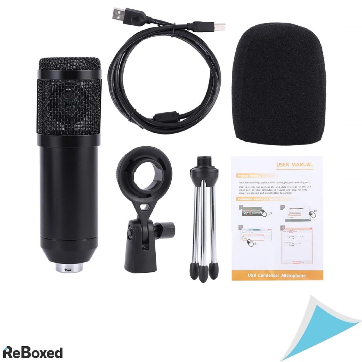 Liebewh Microfon cu Condensator USB KTV