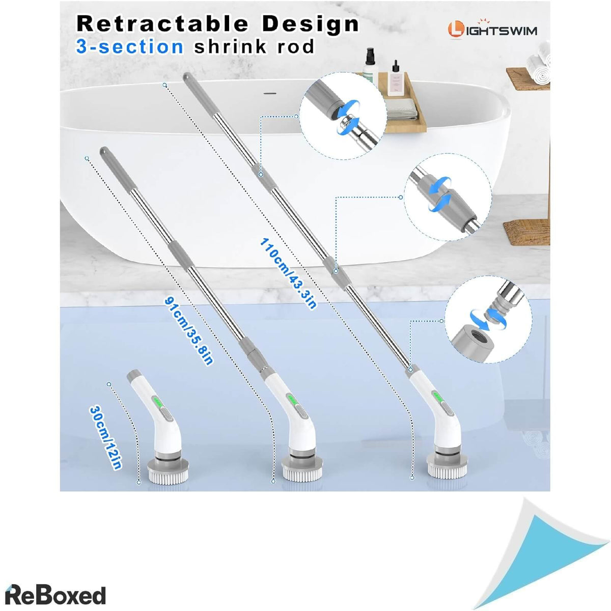 Lightswim Perie Electrica Rotativa