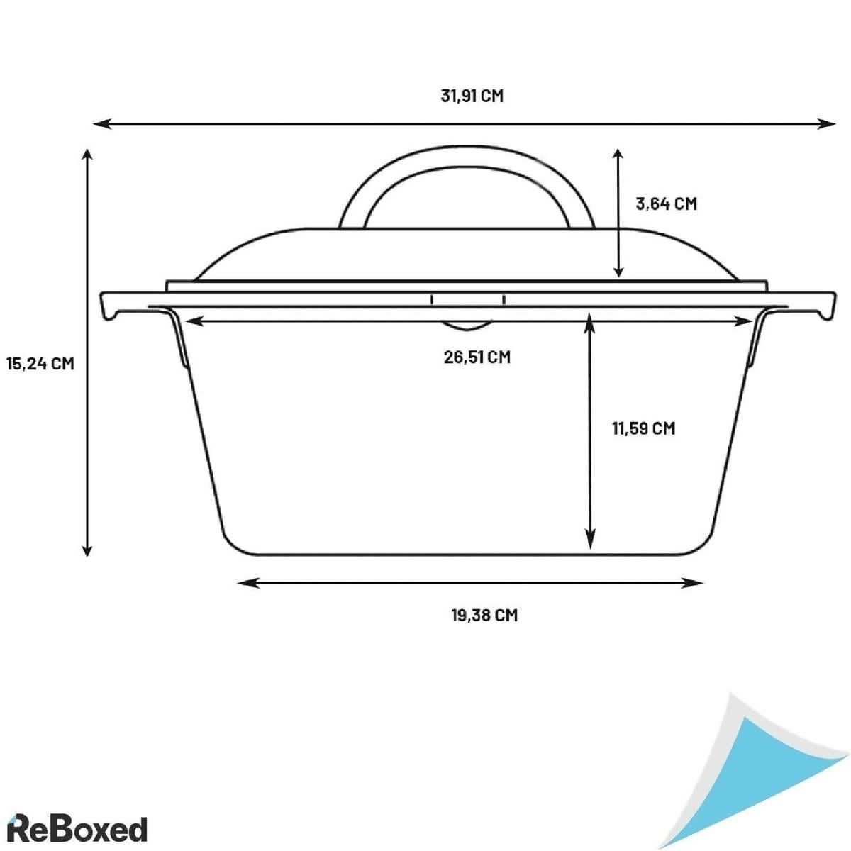 Lodge Dutch Oven Oala din Fonta 4.7l