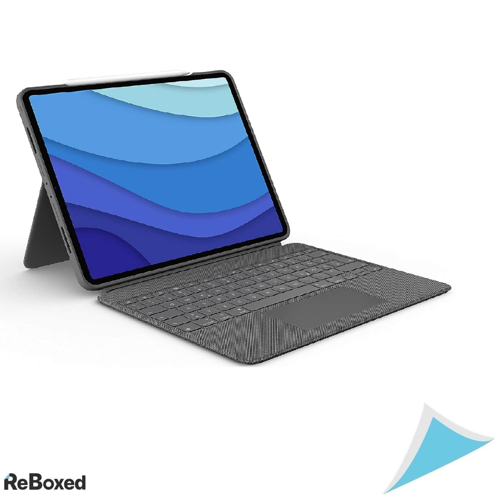 Logitech Combo Touch Husa Tastatura IPad Pro 12.9" 5th Gen Gri