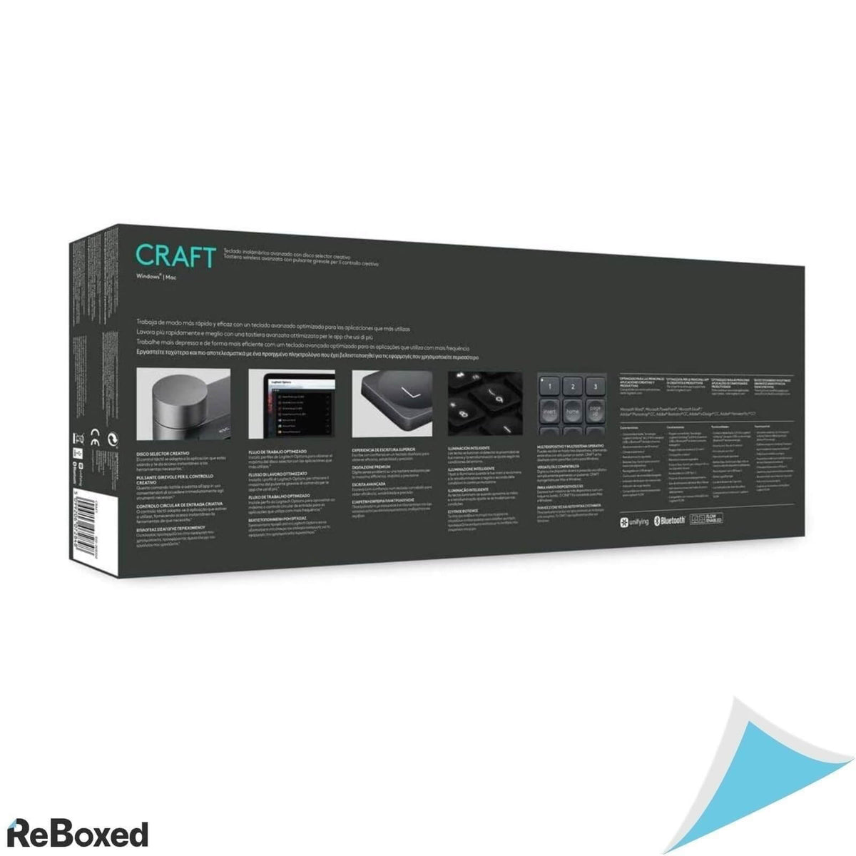 Logitech Craft Tastatura Wireless Iluminata Layout German