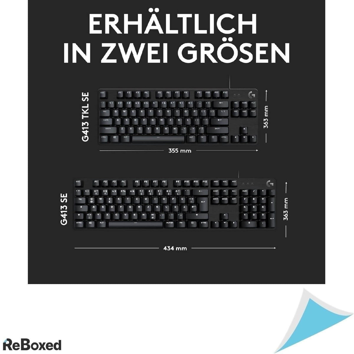 Logitech G413 TKL SE Tastatura Mecanica Layout German