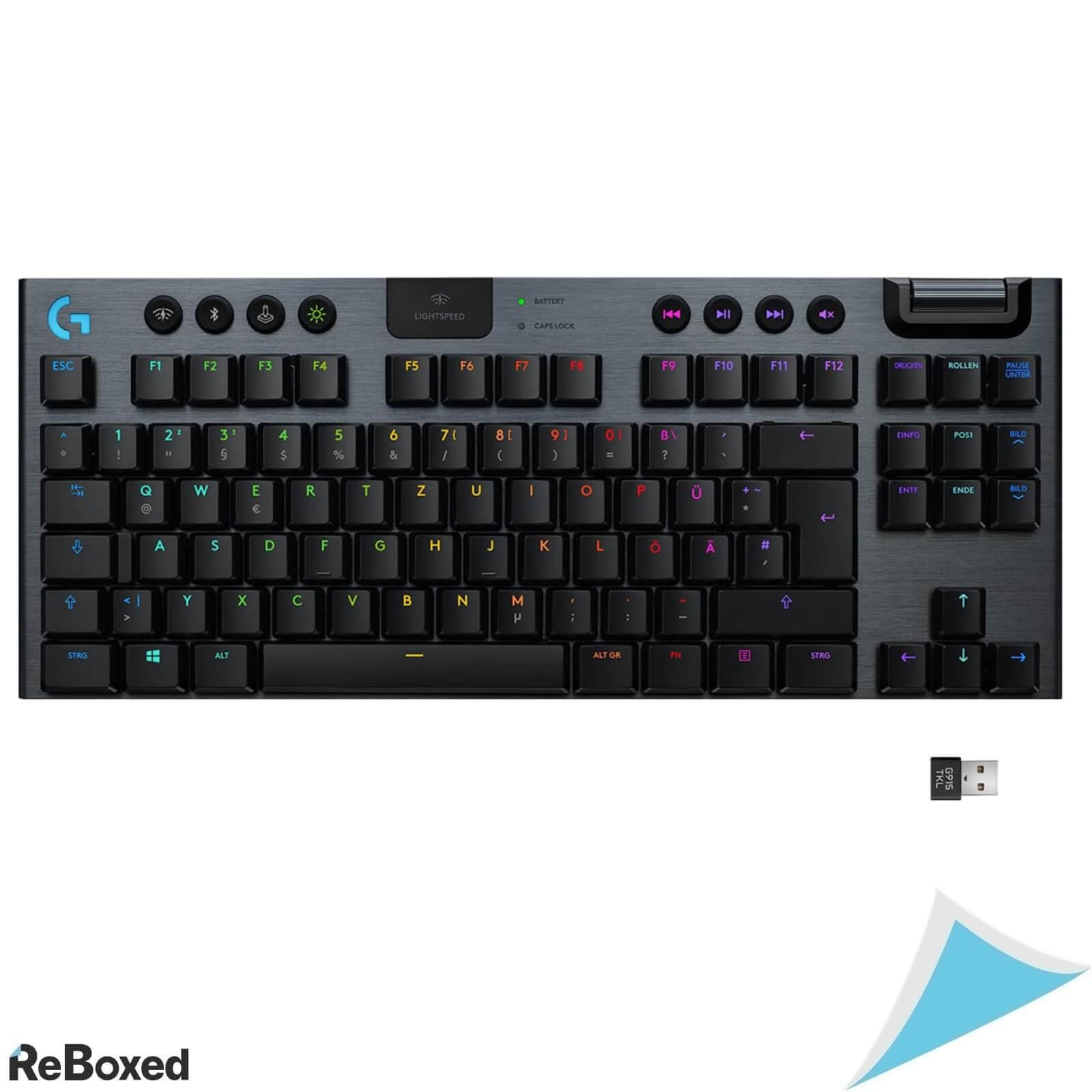 Logitech G915 TKL Tastatura Mecanica Gaming Wireless Bluetooth RGB