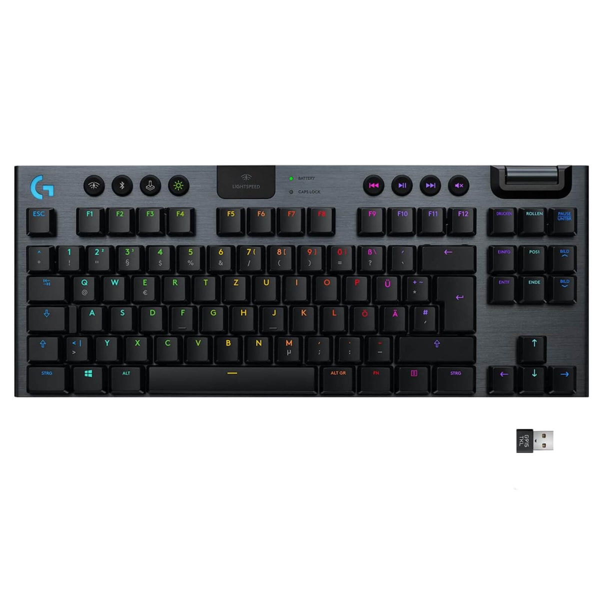 Logitech G915 TKL Tastatura Mecanica Gaming Wireless Bluetooth RGB