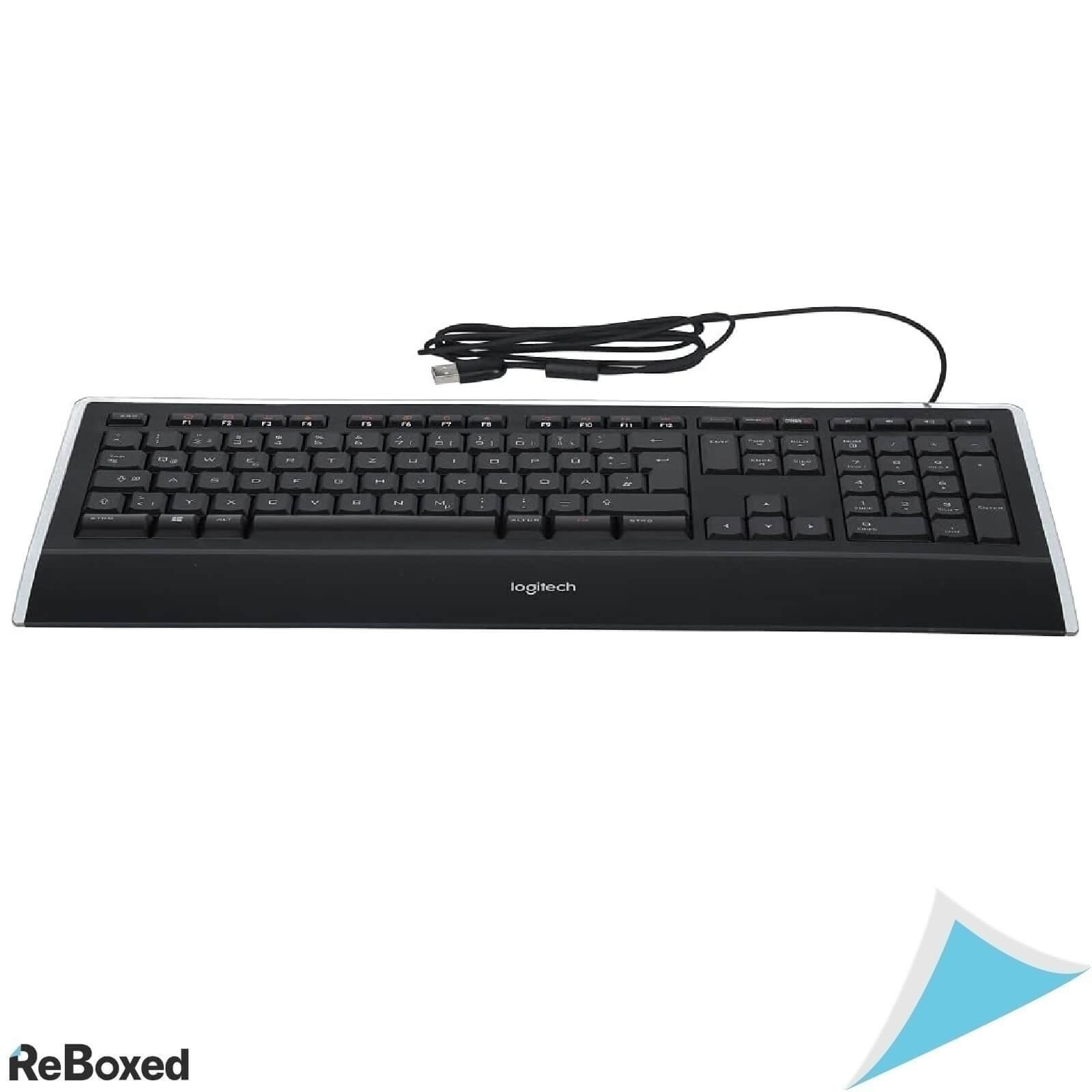 Logitech K740 Illuminated Tastatura cu Fir Layout German
