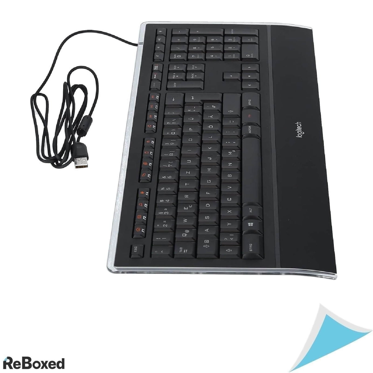 Logitech K740 Illuminated Tastatura cu Fir Layout German