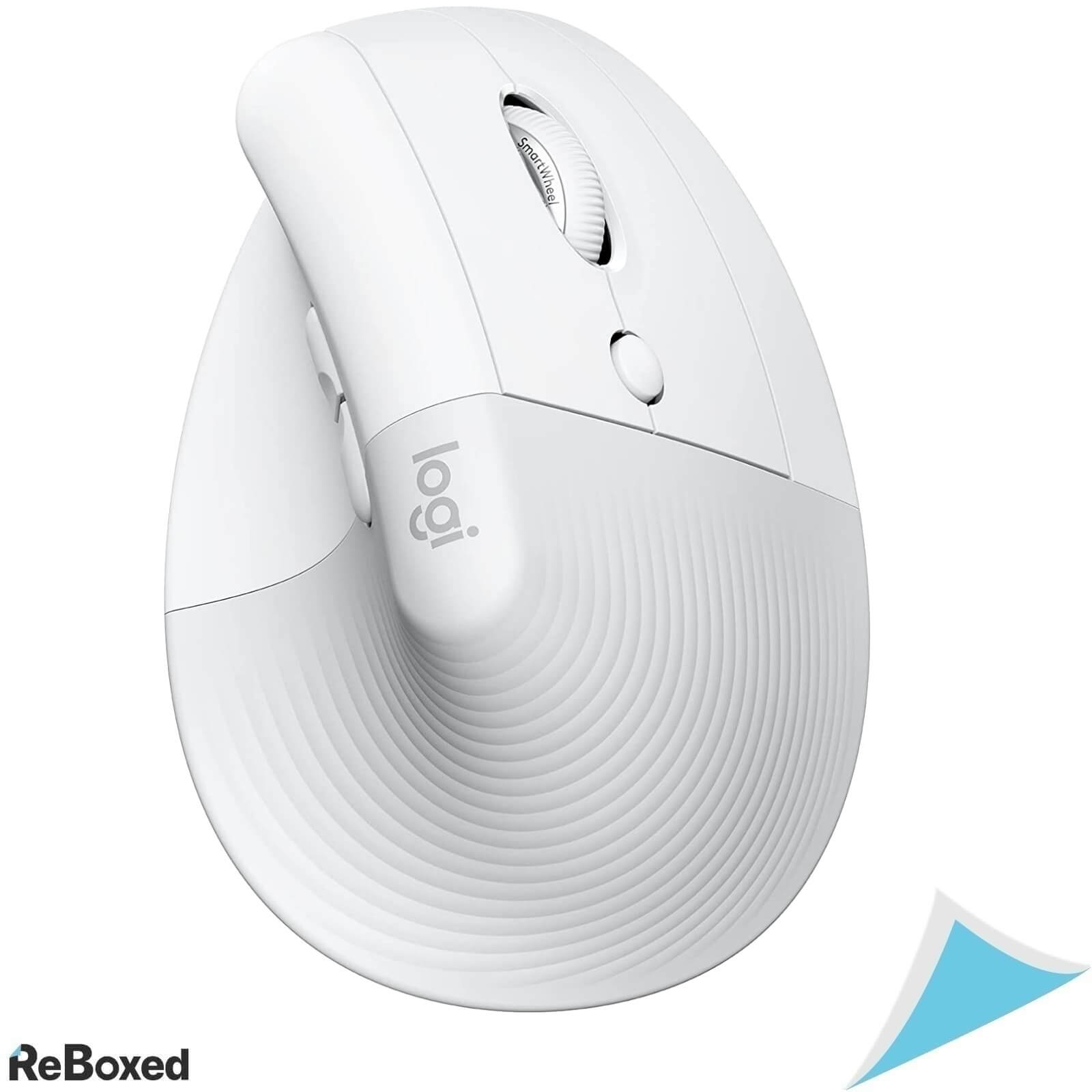 Logitech LIFT Mouse Wireless Vertical 4000dpi Bluetooth Alb