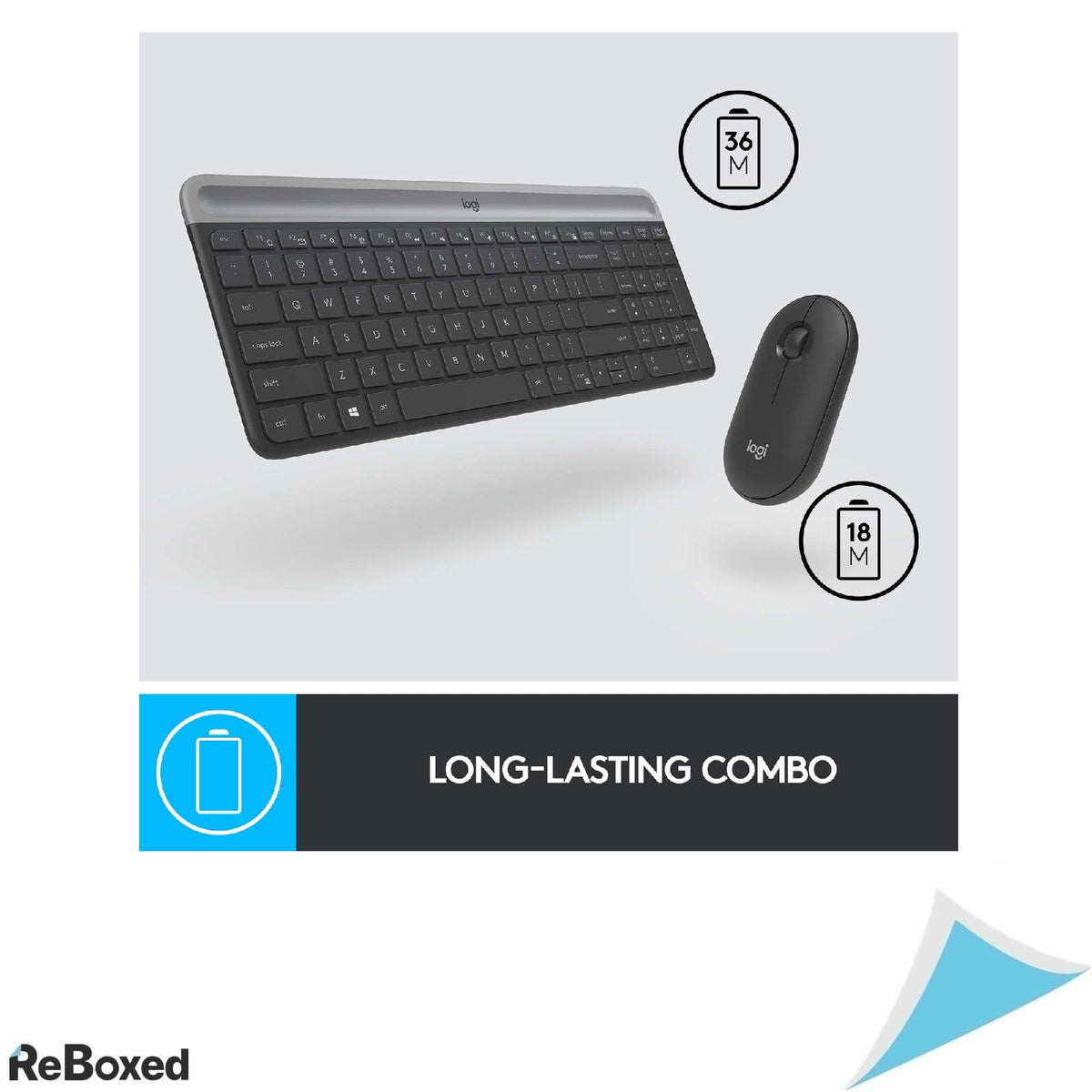 Logitech MK470 Tastatura si Mouse Wireless