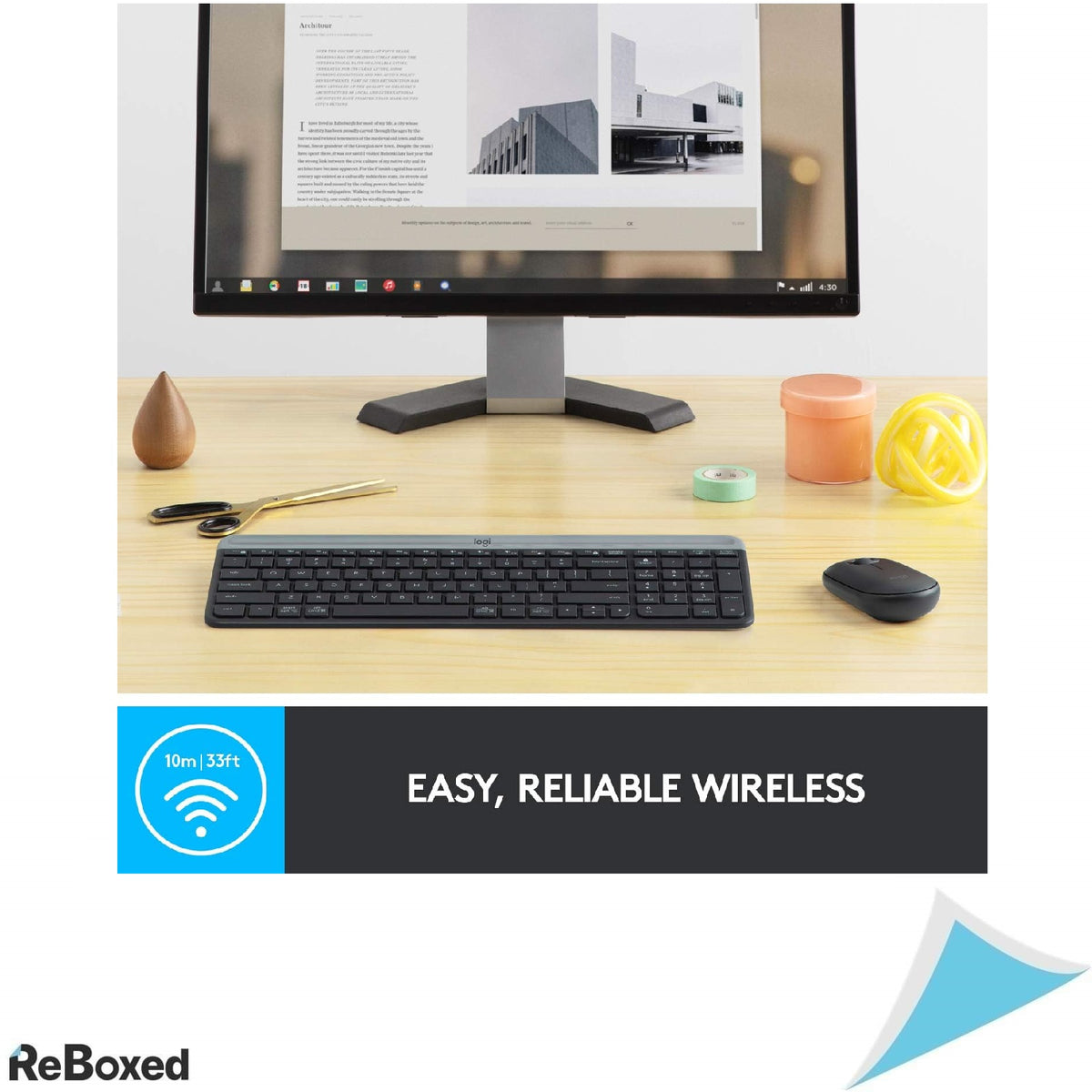 Logitech MK470 Tastatura si Mouse Wireless