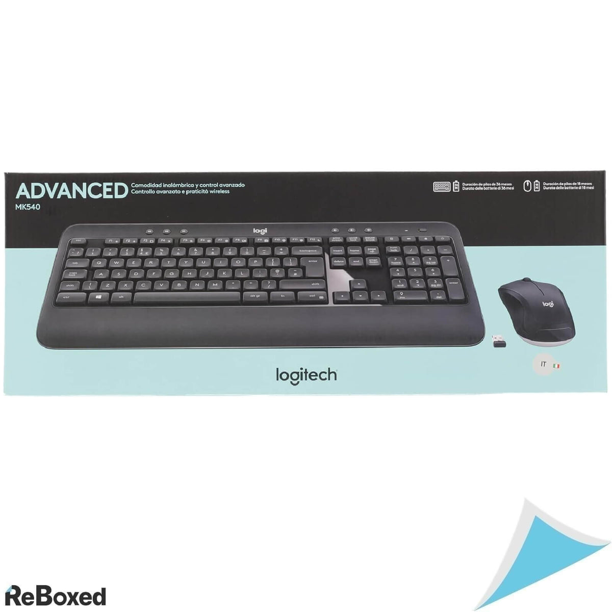 Logitech MK540 Advance Combo Tastatura + Mouse Wireless Layout Italian