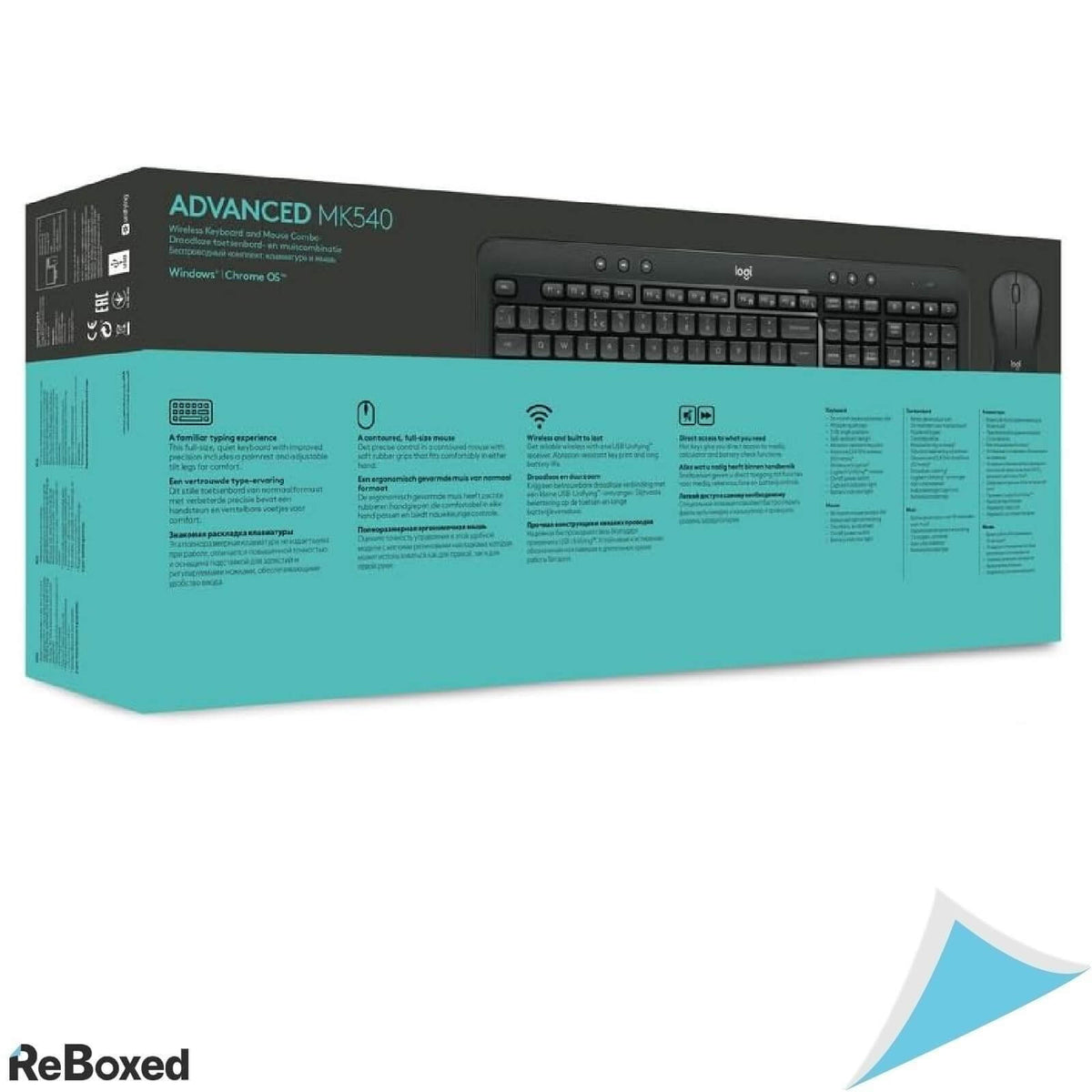 Logitech MK540 Advanced Combo Tastatura si Mouse Wireless AZERTY Francez