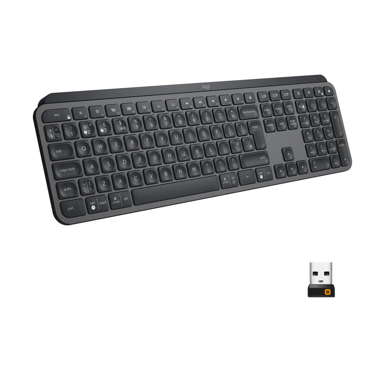 Logitech MX Keys Tastatura Wireless Bluetooth USB Layout German
