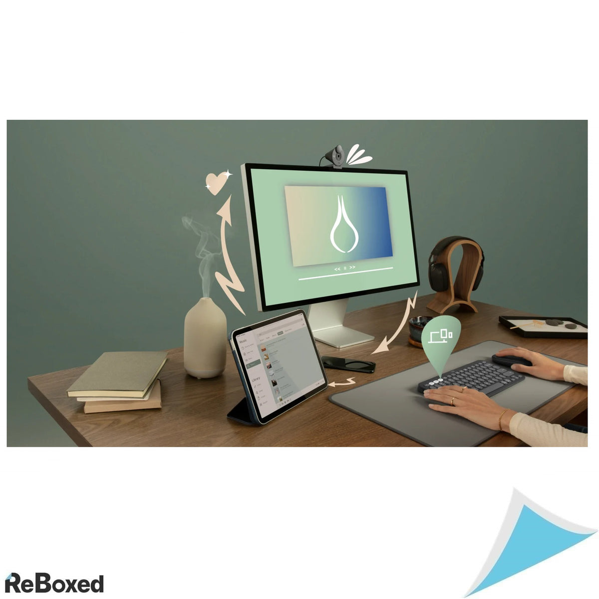 Logitech Pebble Keys 2 K380s tastatura bluetooth