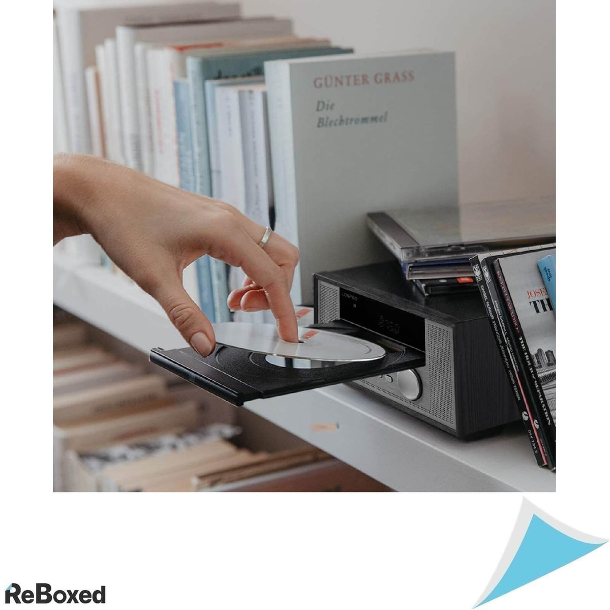 LONPOO Sistem Stereo HiFi 100W RMS Bluetooth