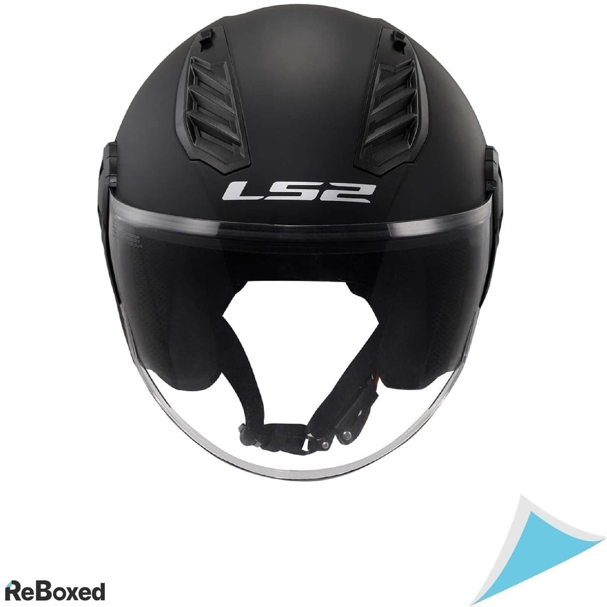 LS2 OF562 Casca Moto cu Deschizatoare Marimea L Negru