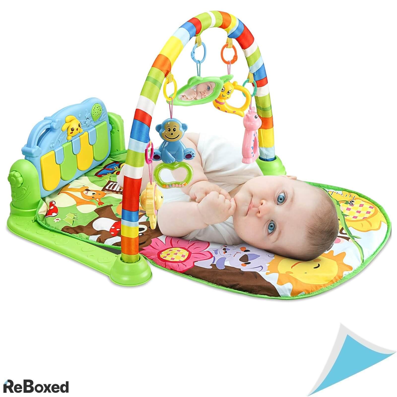 LuChild Gym Baby Piano Covoras de Joaca pentru Bebelusi