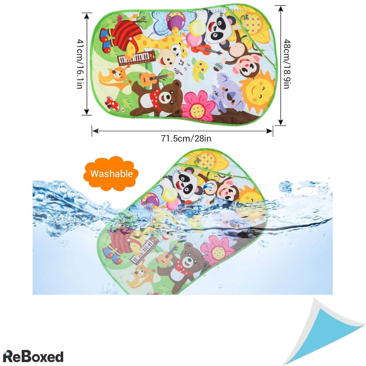 LuChild Gym Baby Piano Covoras de Joaca pentru Bebelusi