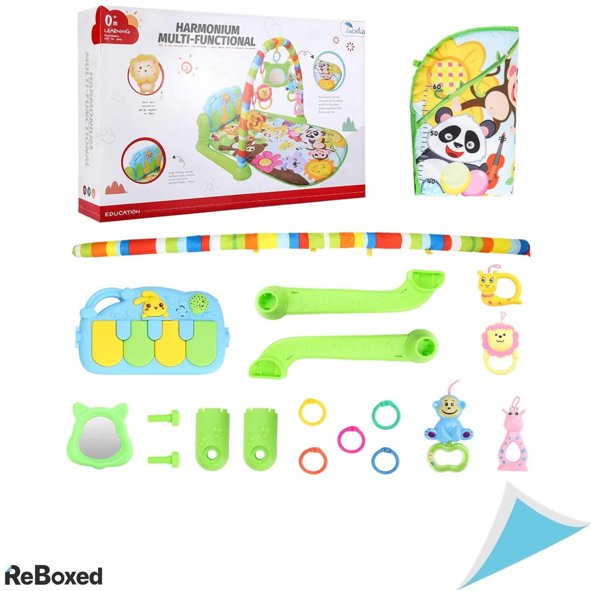 LuChild Gym Baby Piano Covoras de Joaca pentru Bebelusi