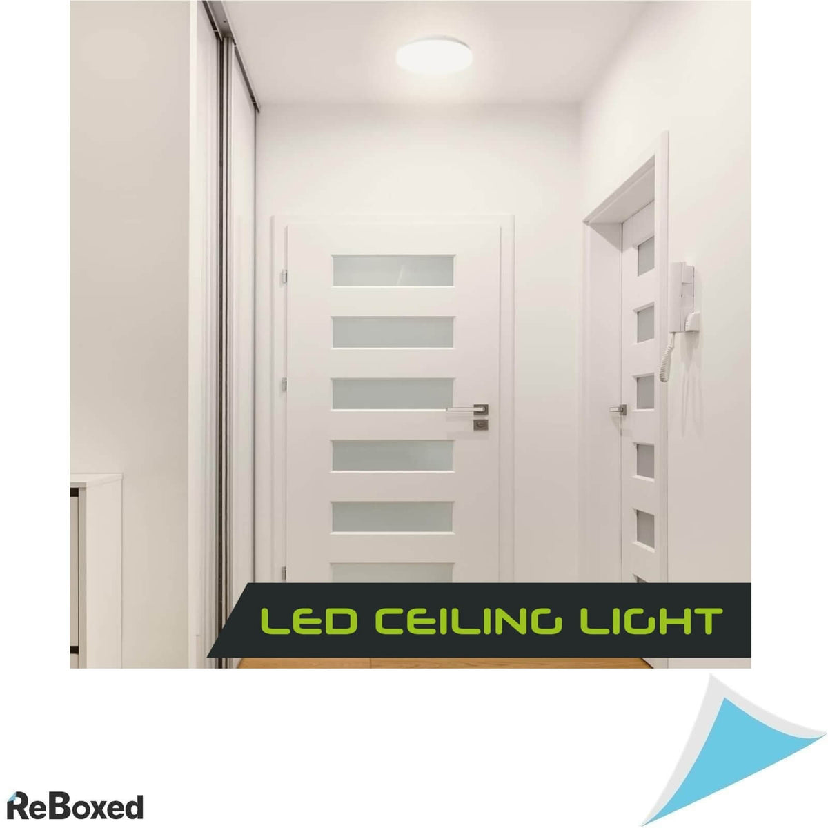 Lumare Plafoniera LED cu Senzor de Miscare 18W 1600lm IP45