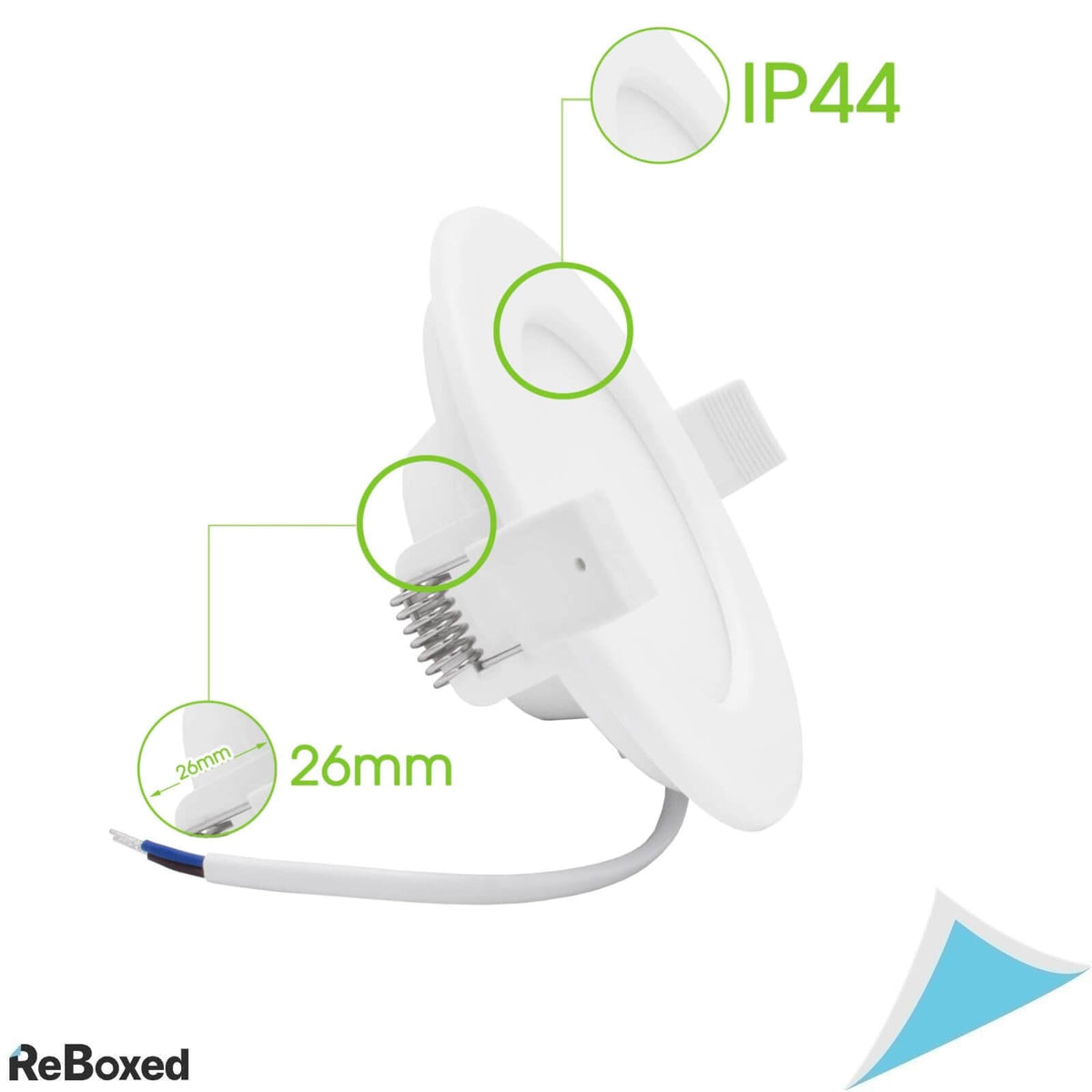 Lumare Set 6 Corpuri LED Slim pentru Tavan 800lm 12W 230V Alb