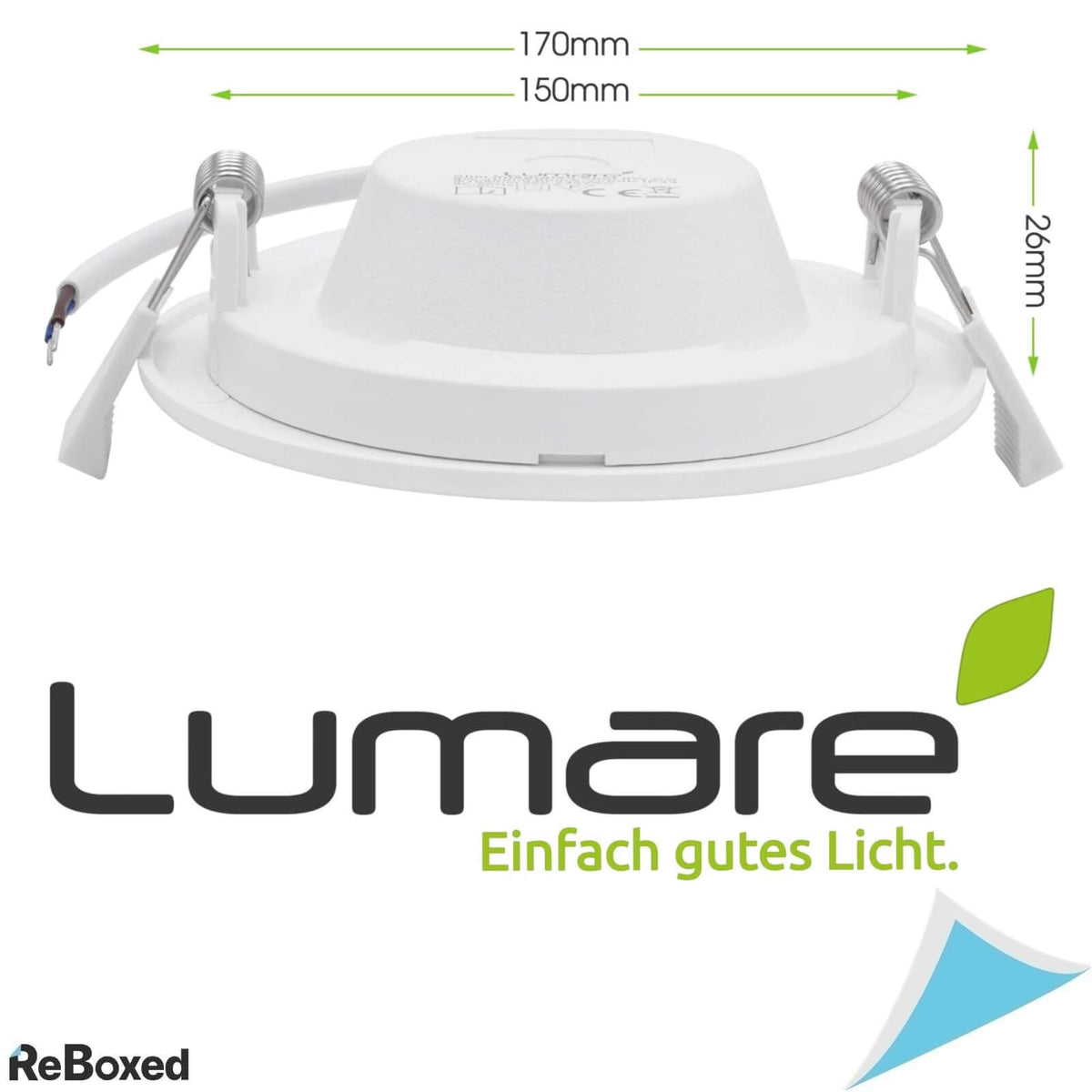 Lumare Set 6 Corpuri LED Slim pentru Tavan 800lm 12W 230V Alb