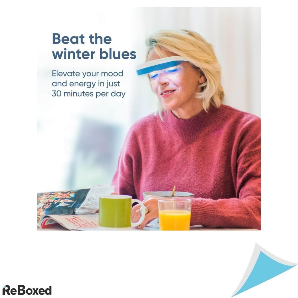 Luminette 3 Ochelari pentru Terapie prin Lumina Tulburari Somn