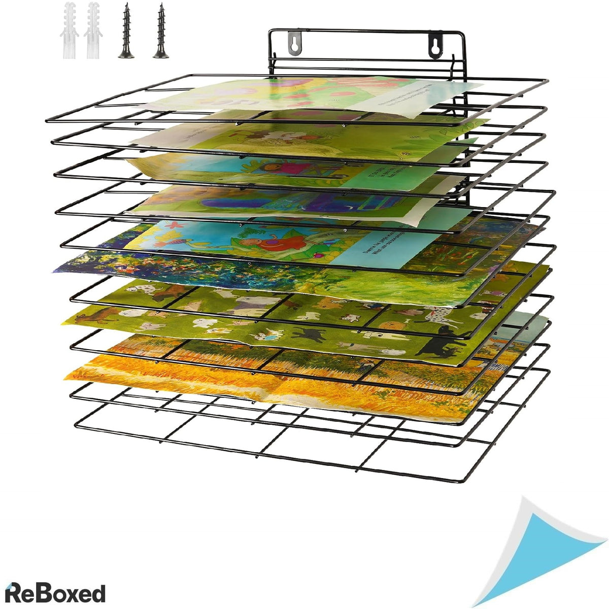 Lzttyee Suport pentru Uscare a Lucrarilor Artistice 12 Rafturi