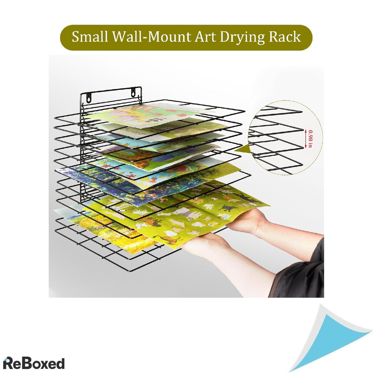 Lzttyee Suport pentru Uscare a Lucrarilor Artistice 12 Rafturi